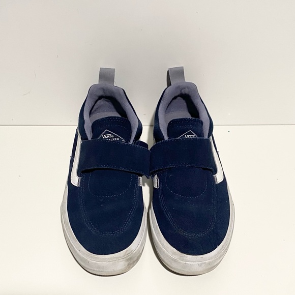 Vans Kyle Walker Pro Kids Navy Blue Velcro Sneakers - Picture 2 of 7